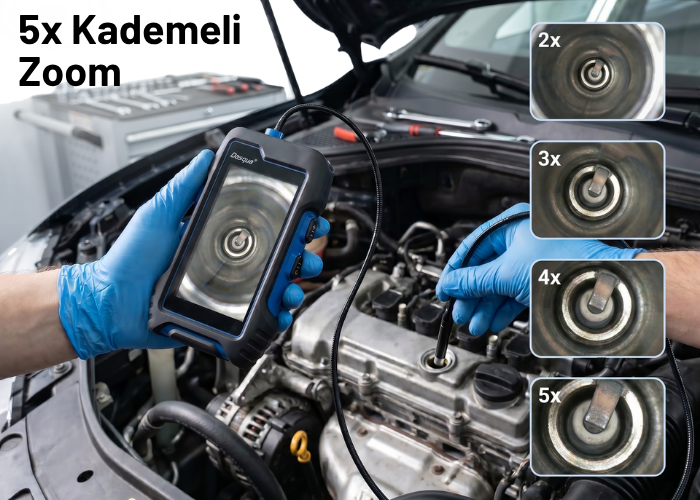 Dasqua 1030-2125 Boroskop Zoom Özelliği