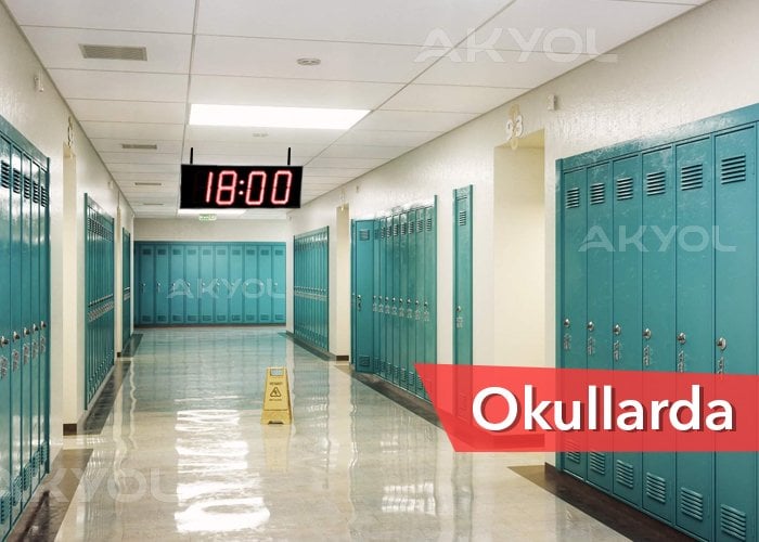 STN-254 led ışıklı termometre