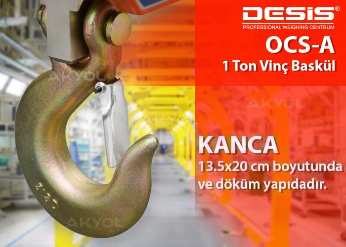 1 tonluk vinç kantar fiyat