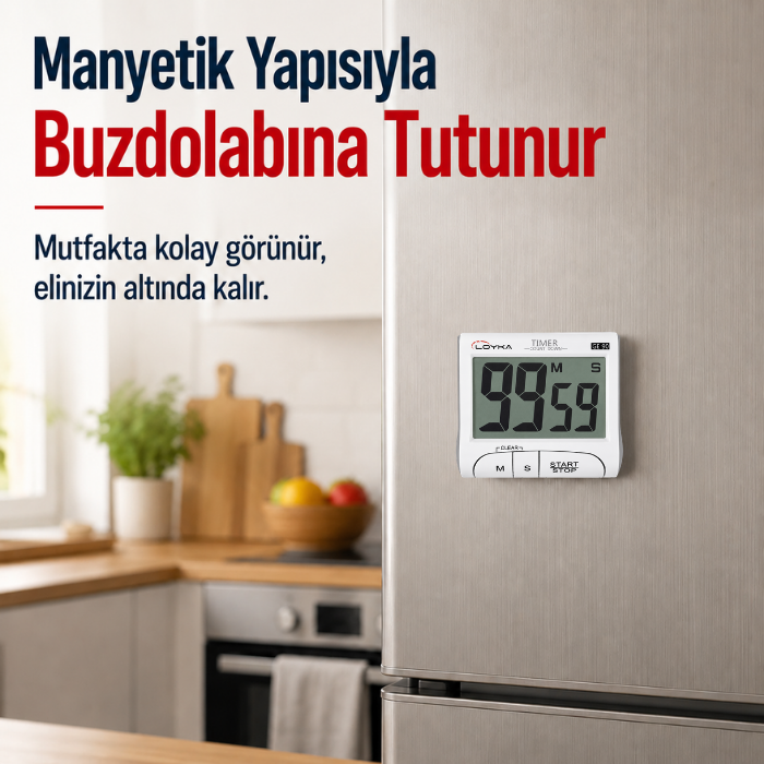 Loyka GE90  manyetik zamanlayıcı ve kronometre