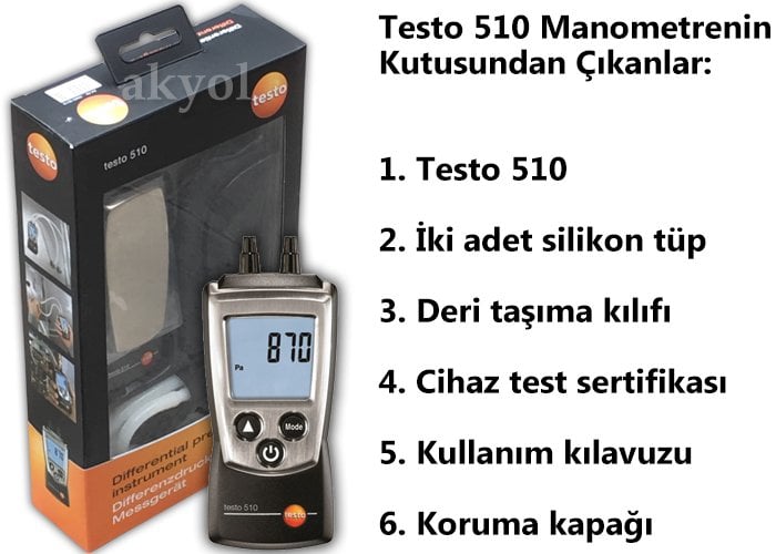 testo manometre