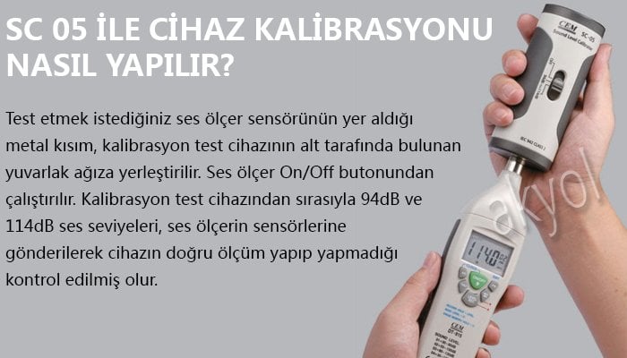 gürültü ölçer kalibrasyon cihazı