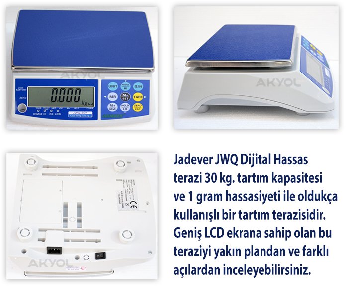 jadever 30 kg terazi