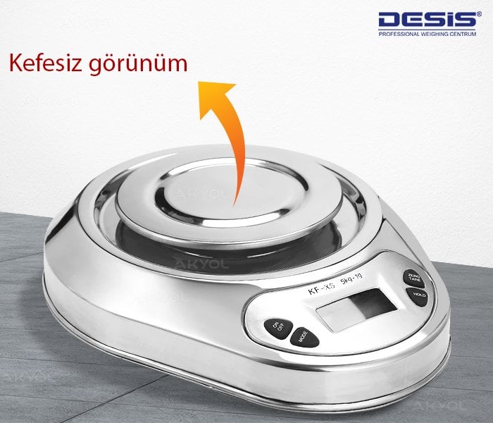 çukur kefeli dijital terazi