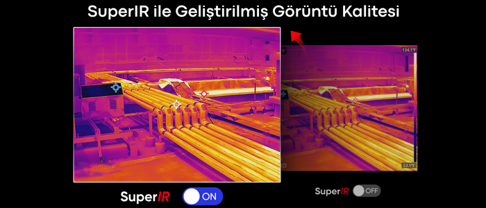  HIKMICRO M31 Termal Kamera Yüksek Çözünürlük 