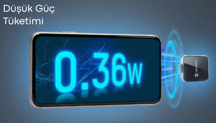  HIKMICRO Mini2Plus V2 iOS ve Android Uyumlu Mobil Termal Kamera Düşük Güç Tüketimi