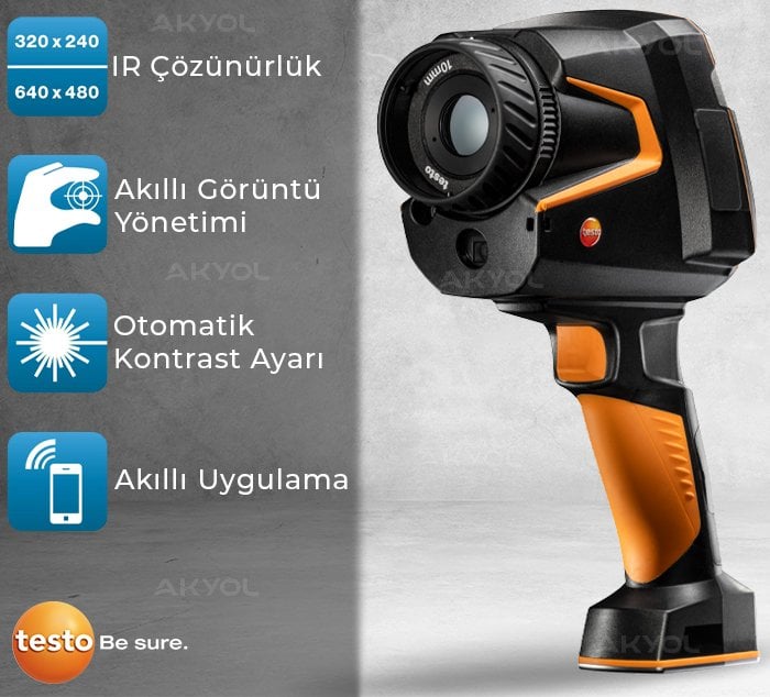 Testo 883 termal görüntüleme cihazı