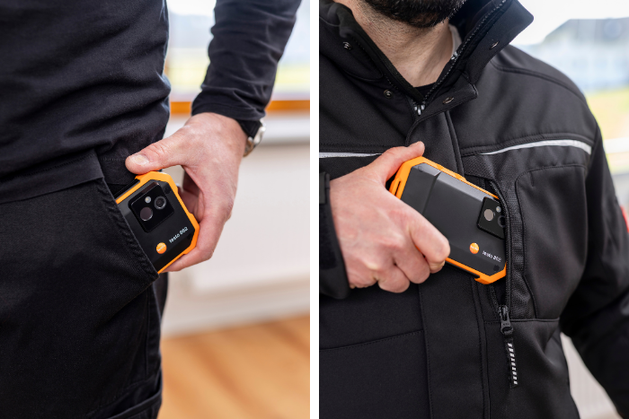 Testo 862-1 cep tipi kompakt termal kamera