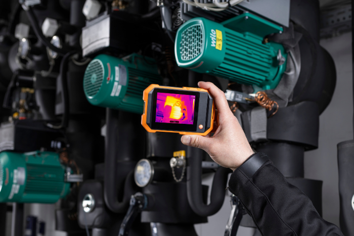 Testo 862-1 ile elektrik motorunda sıcaklık kontrolü