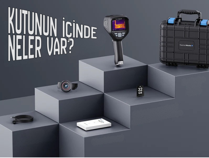 Thermal Master Thor001 Termal Kamera | Makro Lensli Kutu İçeriği