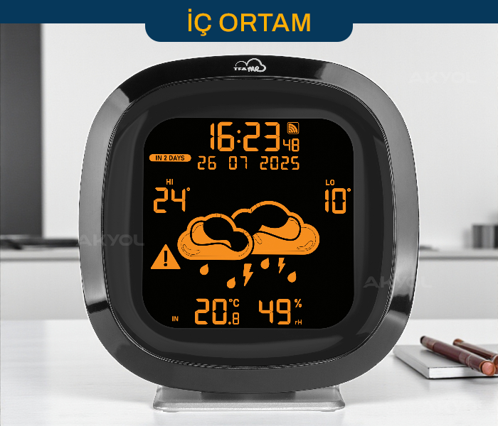 WiFi bağlantılı sıcaklık nem ölçüm cihazı