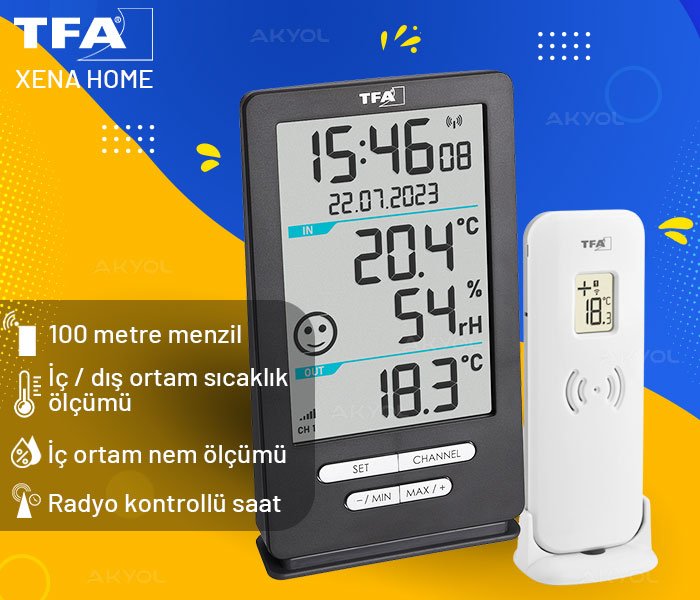 dijital sıcaklık nem ölçer