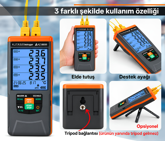 az 88595 3 farklı şekilde kullanım seçeneği