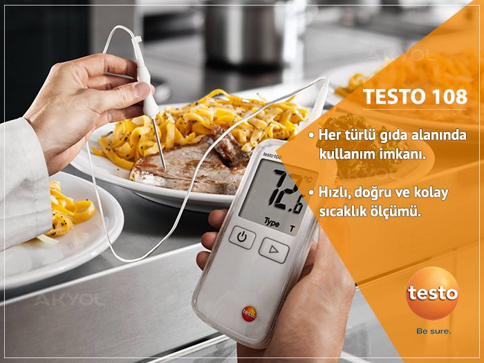 testo 108 sıcaklık ölçüm cihazı