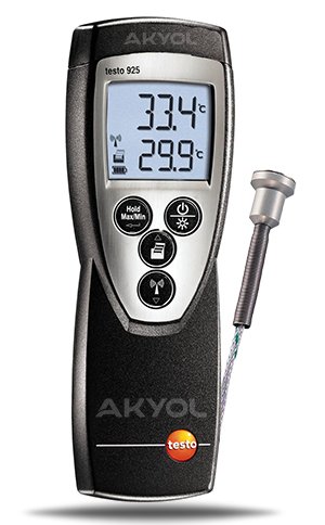 Testo 925 metal yüzey sıcaklık ölçer