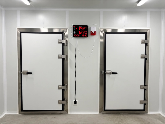 Elitech DR-230 THDE ile iki soğuk odada sıcaklık ve nem takibi