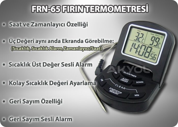 frn65 fırın termometresi