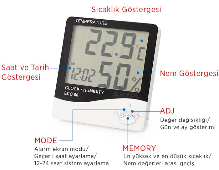 ECO 60 sıcaklık ölçer