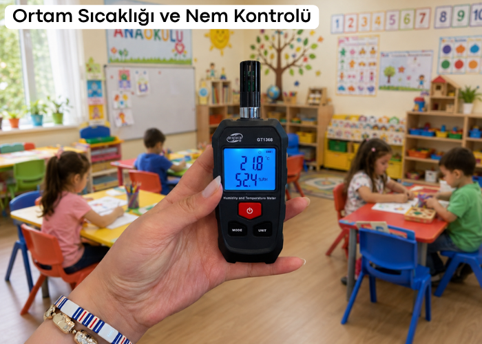 Ortam sıcaklığı ve nem ölçer