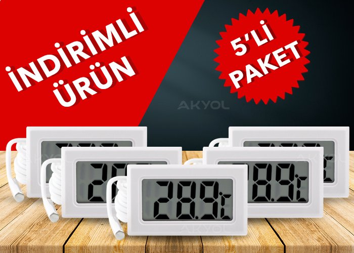 kablolu dijital termometre