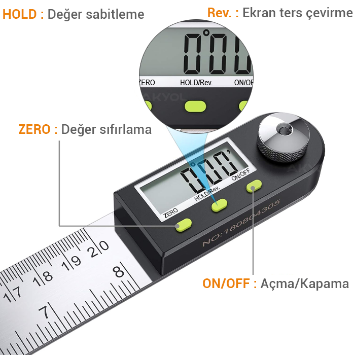 5422-200 açı ölçer