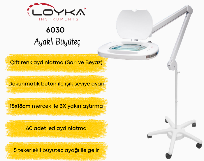 6030 ayaklı büyüteç