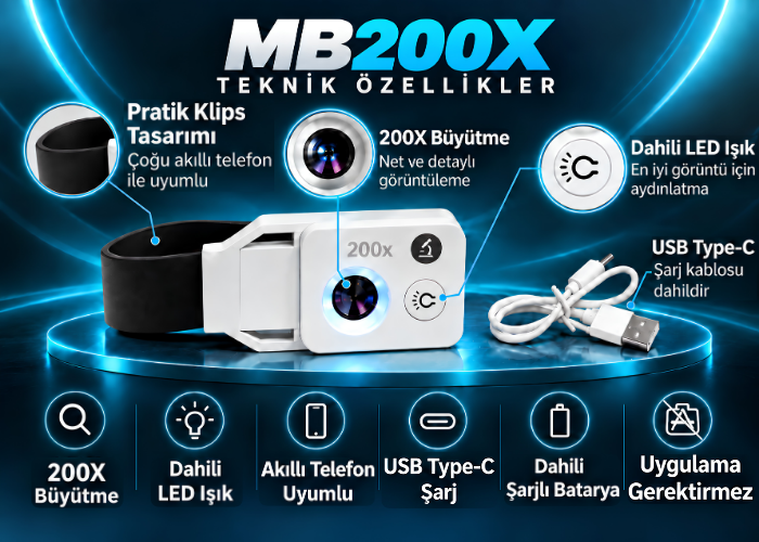 mb200x teknik özellikler