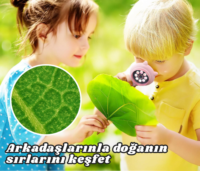 500X büyütmeli el mikroskobu