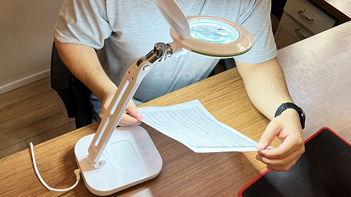 flexi masa üzeri büyüteç