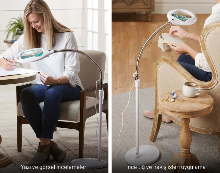 kendinden ayaklı büyüteç