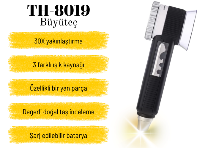 th-8019 büyüteç
