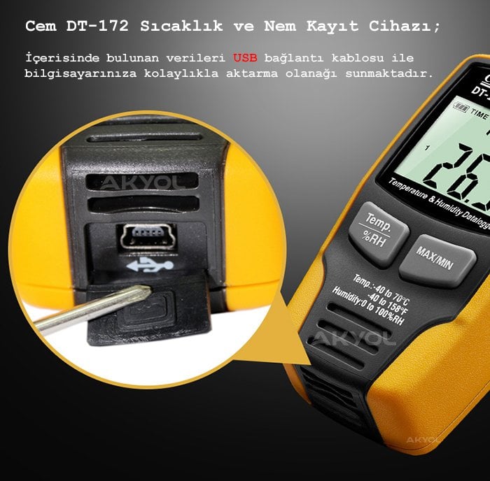 Cem DT-172 Datalogger