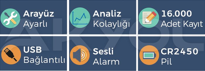 rc-4hc sıcaklık kayıt cihazı