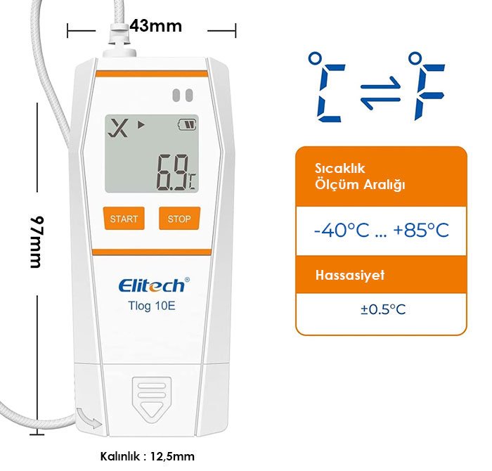 elitech tlog10e