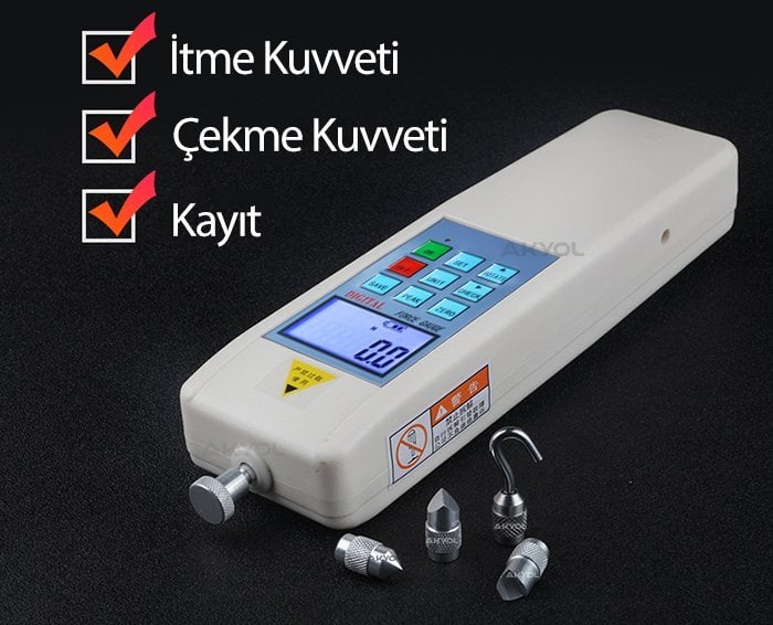 HF 1000 dijital kuvvet ölçer