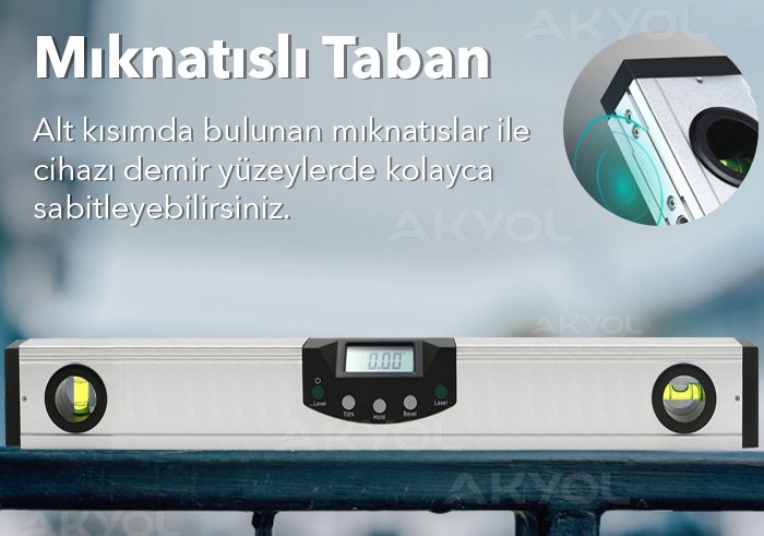 5416L-600 dijital eğim ölçer