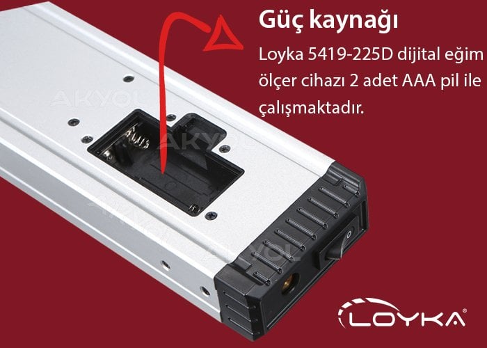 5419-225D eğim ölçer