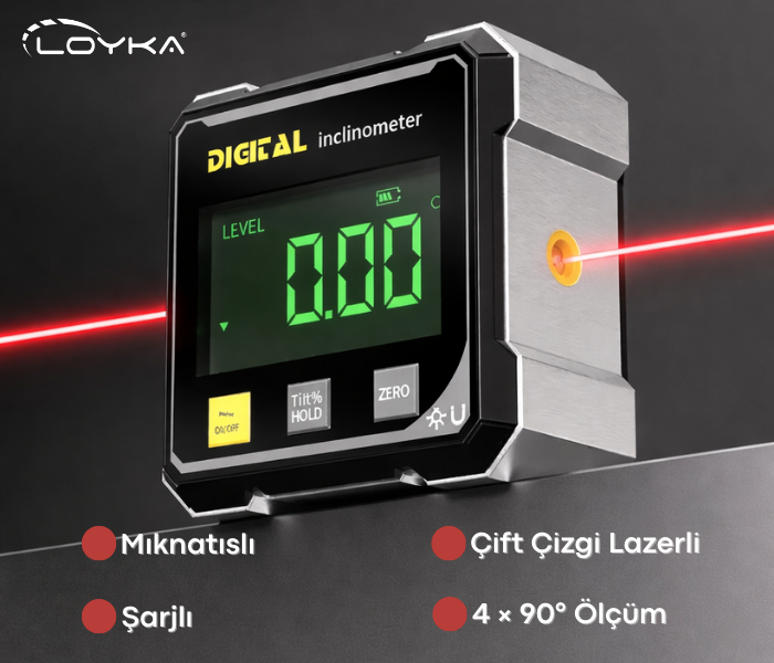 Loyka 5521 Dijital Eğim Ölçer