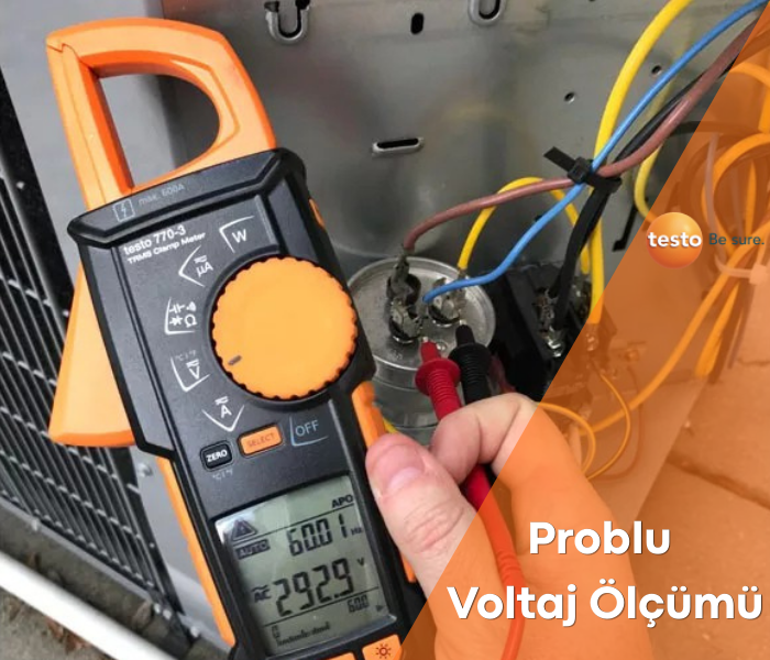 Testo 770-3 Bluetooth’lu Pens Ampermetre Seti Problu Ölçüm