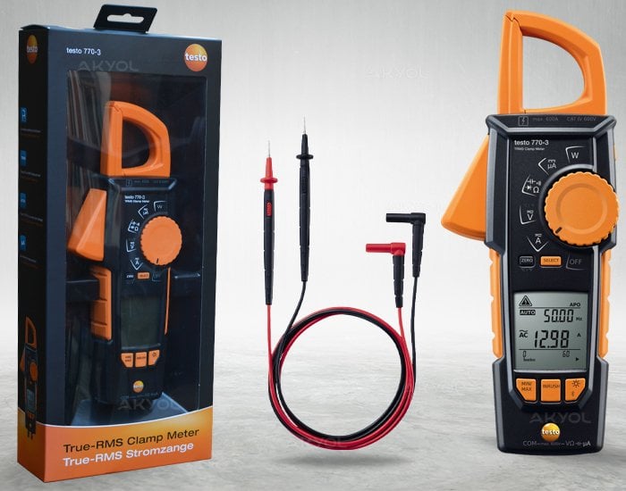 Testo 770-3 Watt ölçer