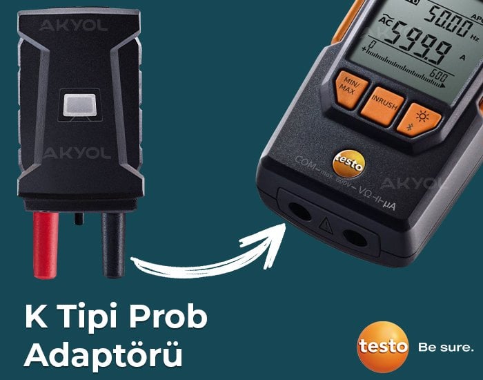 testo 770-3 diyot ölçüm cihazı