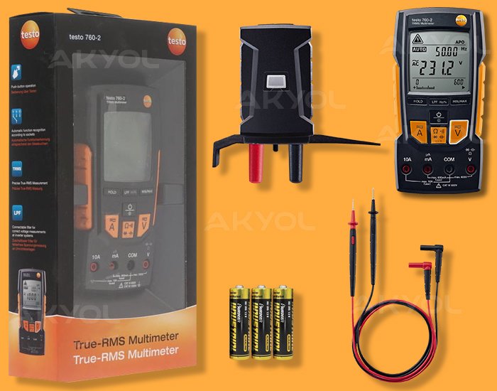 testo 760-2 dijital multimetre cihazı