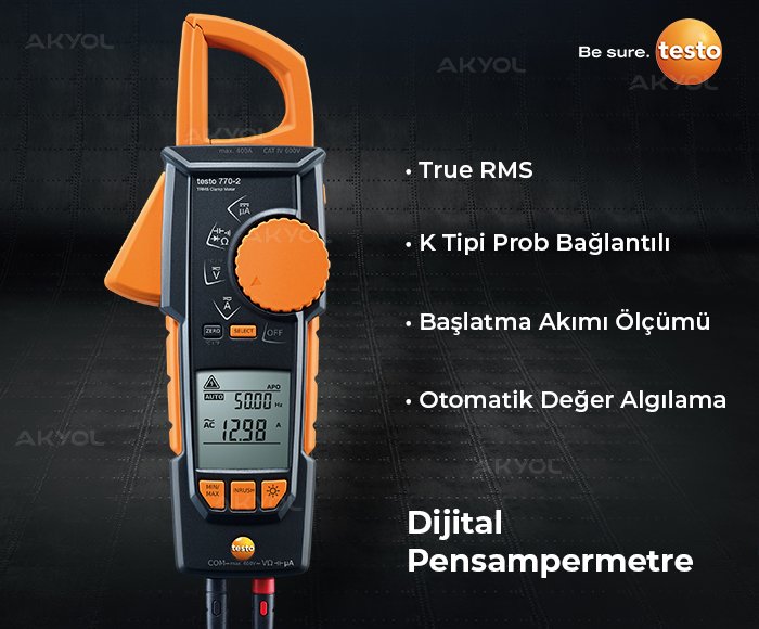 testo 770-2 pensampermetre