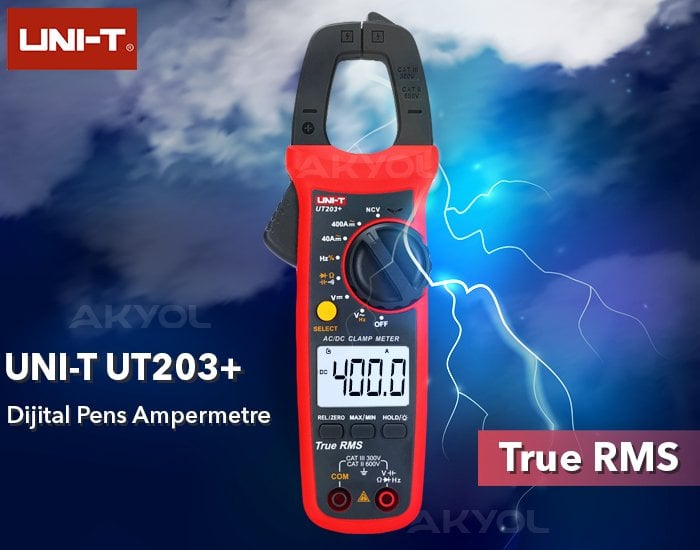 uni-t ut 203+ pens ampermetre