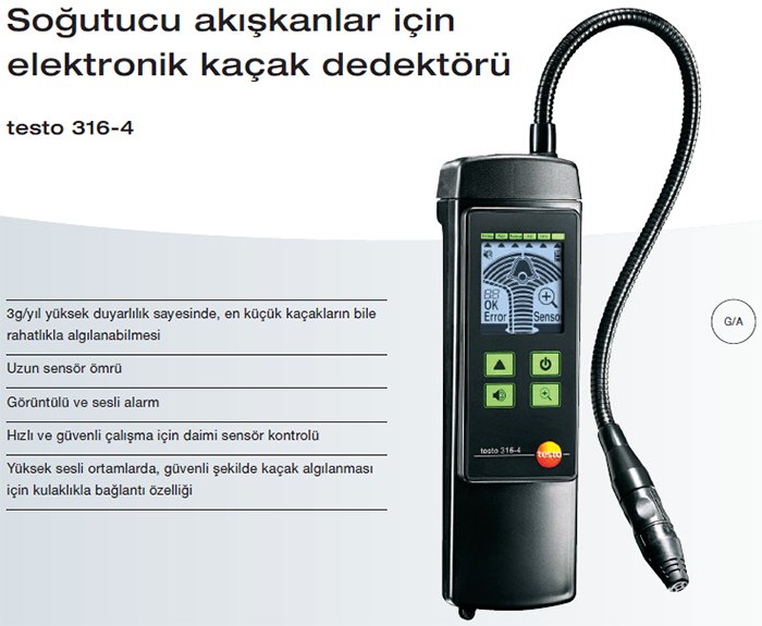 testo 316-4 satın al