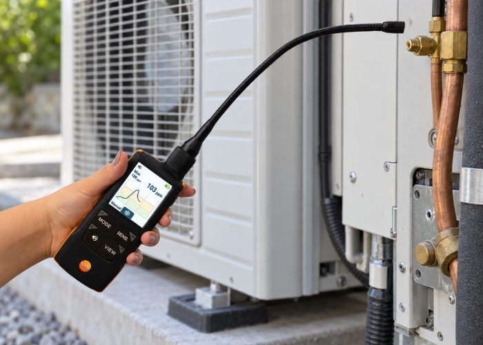 Testo 515 Ex Soğutucu Gaz Kaçak Dedektörü Kullanımı