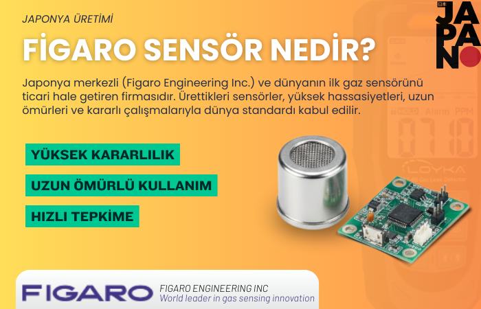 gaz40 dedektör figaro sensör