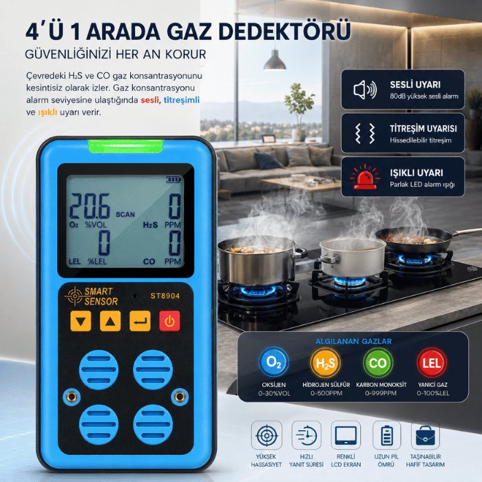 st8904 gaz ölçüm cihazı