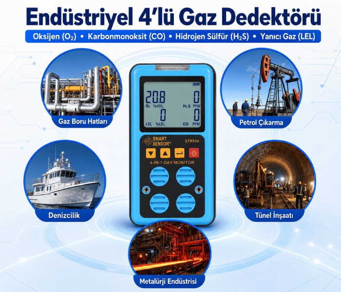 st8904 gaz dedektörü