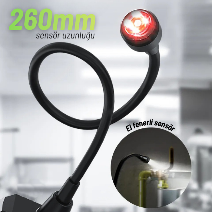 sw-733gs yanıcı gaz kaçak dedektörü